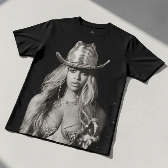 Beyonce Tops - Beyoncé Renaissance World Tour 2023 T-Shirt – Cowboy Hat Graphic – Small – NWOT